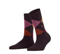 Burlington Women's Queen W So Cotton Patterned 1 Pair Socks, Red Rose/Black 8376, 3.5-7