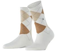 Women's Tennis Socks Courtside Ribbed Cotton Argyle Patterned 1 Pair- Burlington