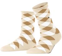 Burlington Womens Sandy Short Socks - Cream Beige