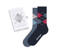Burlington Women's Socks, 2-Pack - Gift Set, Argyle, Diamond, Onesize