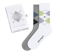 Burlington Women's Socks, 2-Pack - Gift Set, Argyle, Diamond, Onesize