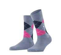 Burlington Women's Socks - Queen, Ankle Socks, Cotton, Diamond Pattern, Logo...