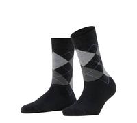 Burlington Women's Socks - Queen, Ankle Socks, Cotton, Diamond Pattern, Logo...