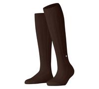 Burlington Women's Soft Rib W Kh Alpaca Wool Long Plain 1 Pair Knee-High Socks, Brown Cinnamon 5186, 2.5-5