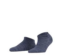 Burlington Women's Soho Vibes W Sn Cotton Low-Cut Plain 1 Pair Trainer Socks, Blue Light Jeans 6662, 3.5-7