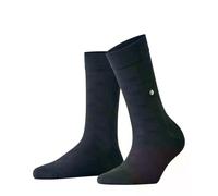 Burlington Women's Structured Dot W So Cotton Patterned Socks 1 Pair, Blue Marine 6120, 3.5-7