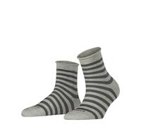 Burlington Women's Swansea W Sso Cotton Patterned 1 Pair Socks, Grey Storm 3820 3.5-7