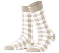Burlington Women's Vichy W So Cotton Patterned 1 Pair Socks, Beige Gravel 4840 3.5-7