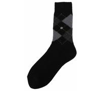 Burlington Womens Whitby Socks - Black/Grey