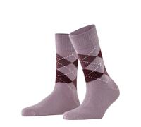 Burlington Women's Whitby W So Warm Soft Patterned 1 Pair Socks, Blue Azure 6327, 3.5-7