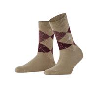 Burlington Women's Whitby W So Warm Soft Patterned 1 Pair Socks, Brown Walnut 5032, 3.5-7