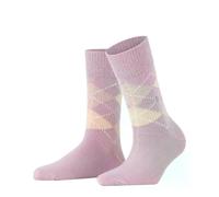 Burlington Women's Whitby W So Warm Soft Patterned Socks 1 Pair, Purple Dusty Lilac 6854, 3.5-7