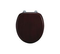 Burlington Wooden Standard Mahogany Toilet Seat