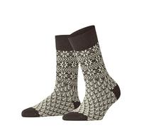 Burlington X-Mas Women Socks 36-41 Brown