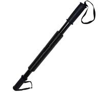 BURLOE Power Twister Bar, for Arm Forearm Biceps Breast Strength Training Expander Tension Spring Resistance Spring 20-60Kg Spring Chest Train Trainer Arm Muscle Trainer,Black,40kg