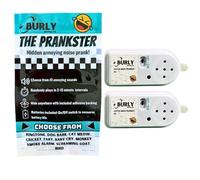 Burly Effects Hidden Noise Maker Gag Prank - 10 different Sounds - Ringtone, Dog, Cat, Cricket, Fart, Baby Cry, Smoke Alarm, Monkey, Screaming Goat, Bird (2 Pack)