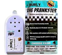 Burly Effects Hidden Noise Maker Gag Prank - 10 different Sounds - Ringtone, Dog, Cat, Cricket, Fart, Baby Cry, Smoke Alarm, Monkey, Screaming Goat, Bird (1 Pack)