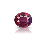 Burma Ruby Stone Original Certified by Laboratory (Manik Stone Certified/Manik Gemstone Original 6.65 Carat 7.25 Ratti Certified/Manikya Gemstone B0CDTTMHT3, Silver, Created Sapphire