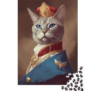 Burmese Cat 1000 Piece Jigsaw Puzzle for Adults, 52x38cm/1000pcs, January Puzzle Activity, Screen-Free Leisure And A Calmer Routine