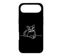 Burmese Cat Line Art Cat Lover Case for iPhone Air