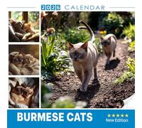 Burmese Cats 2026 Calendar: Elegant Felines with Unique Charm