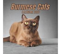 Burmese Cats Calendar 2026: 12 Months Organizer From January to December