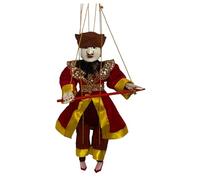 Burmese Zawgyi Alchemist Puppet Marionette - Yoke The Folk Art Doll Collector