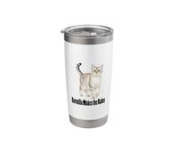 Burmilla Cat Makes The Rules Funny Pet Design Stainless Steel Insulated Tumbler