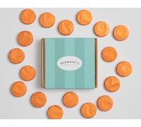 Burmont's Premium Chocolate Crisps - Dark Chocolate Gingerbread Honeycomb - Individually Wrapped Chocolates (18 Pack)