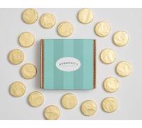 Burmont's Premium Chocolate Crisps - Milk Chocolate Salted Caramel Honeycomb - Individually Wrapped Chocolates (18 Pack)