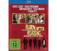BURN AFTER READING BLU RAY BRAD PITT GEORGE CLOONEY NEW
