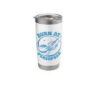 Burn At Periapsis Space Rocket Science Astronaut Stainless Steel Insulated Tumbler