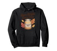 Burn Bright Burn Cozy Pumpkin Spice Candle Autumn Fall Pullover Hoodie
