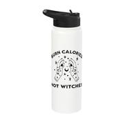 Burn Calories, No Witch Training, Sports Stainless Steel Insulated Water Bottle