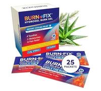 BURN-FIX Burnfix Anti Scald Gel 3.5g Per Bag | Soothing Hydrogel Cream for Burns with Instant Cooling Feeling | Burn Gel Wraps Ideal for Burns