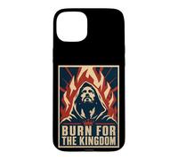 Burn For The Kingdom Christian Fire Revival Case for iPhone 15 Plus