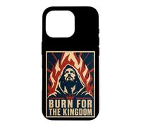 Burn For The Kingdom Christian Fire Revival Case for iPhone 16 Pro