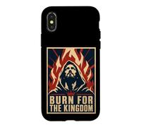Burn For The Kingdom Christian Fire Revival Case for iPhone X/XS