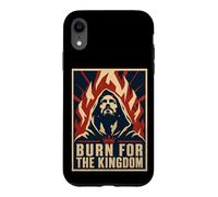 Burn For The Kingdom Christian Fire Revival Case for iPhone XR