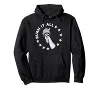 Burn It All - Liberty Torch Pullover Hoodie