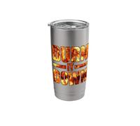 Burn IT Down FIRE Flames Stainless Steel Insulated Tumbler