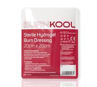 Burn Kool Sterile Hydrogel Burn Dressing 20cm x 20cm (4)