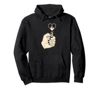 Burn My Heart Lighter Funny Tattoo Art Emo Romance Pullover Hoodie