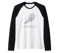 Burn Sage and Put one Foot in Front of The Other Raglan Baseball Tee