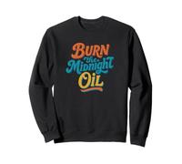 Burn the Midnight Oil Costume for Idiom Speech Lovers Sweatshirt