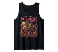 Burn The Patriarchy Dark Fantasy Dragon Feminist Goth Rebell Tank Top