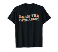 Burn The Patriarchy Women's Rights Feminist Gender Equality Value Graphic T-Shirt