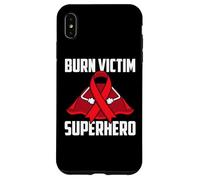 Burn Victim Superhero Survivor Warrior Fighter Recovery Case for iPhone XS Max