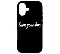 Burn Your Bra Freedom Team NoBra No Bra Women Club Braless Case for iPhone 17