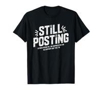 Burned Out Content Creator Still Posting Algorithm Burnout T-Shirt